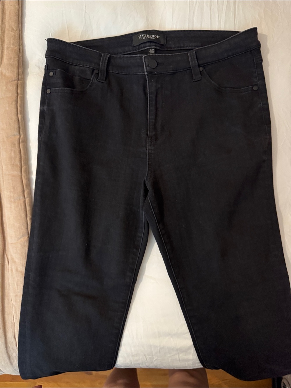 Liverpool Women’s Black Skinny-Leg Stretch Jeans